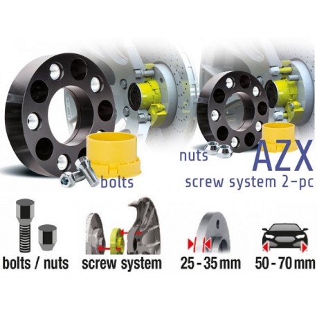 POWERTECH Distanzscheiben AZX 50mm Subaru Impreza WRX STI 03-05