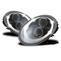 LED LightTube Xenon Scheinwerfer Chrom Porsche 911 997 04-08