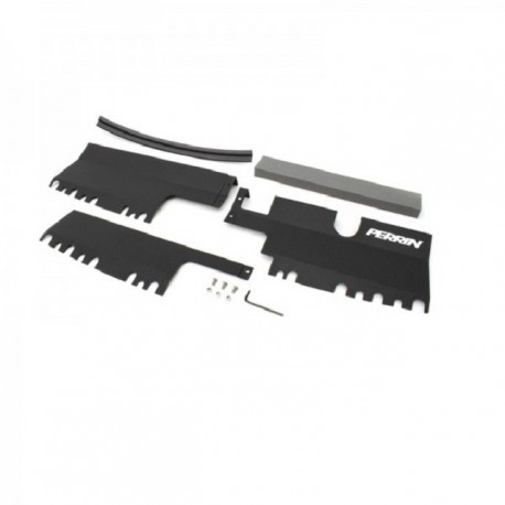 PERRIN Kühlleitblech Schwarz Subaru WRX STI 15-16