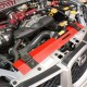 PERRIN Kühlleitblech Rot Subaru Impreza WRX STI 01-07