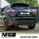 NAP Klappenauspuff-Anlage Nissan Juke Nismo | Duplex