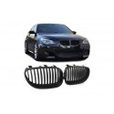 BMW 5er 03-10 Sportgrill Nieren Set M5 Look Schwarz matt