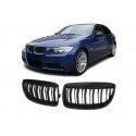 BMW 3er Limo 2005-2008 Sportgrill Nieren Set M3 Look Schwarz matt