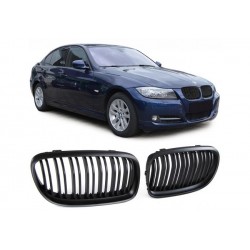 BMW 3er Limo 2008-2013 Sportgrill Nieren Set M3 Look Schwarz matt