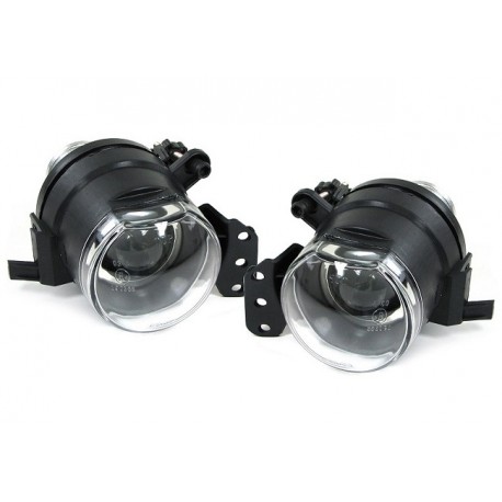 Nebelscheinwerfer Chrom Schwarz Rechts BMW E90