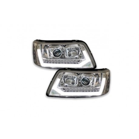 LED DRL Dynamic Scheinwerfer chrom VW T5 03-09