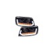 LED DRL Dynamic Scheinwerfer schwarz VW T5 GP 09-14