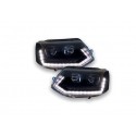 LED DRL Dynamic Scheinwerfer schwarz VW T5 GP 09-14