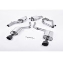 MILLTEK DUPLEX SPORTAUSPUFF ANLAGE AB KAT AUDI S5 COUPE