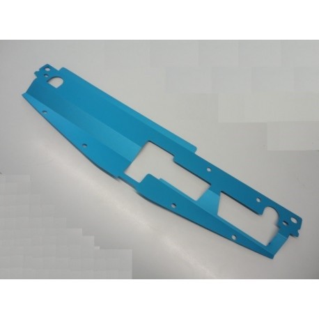 Alu Luftführung blau Mitsubishi EVO 7-9
