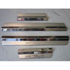 Chromstahl Einstiegleisten STI Subaru Impreza GT GC8 94-00