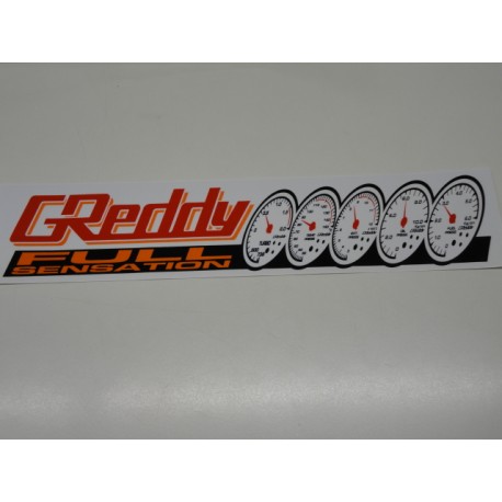 Beschriftung 2x Greddy