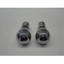 Chrom Blinkerbirnen 180° Sockel
