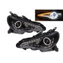 Scheinwerfer schwarz Blinker Sequentiell Toyota GT86
